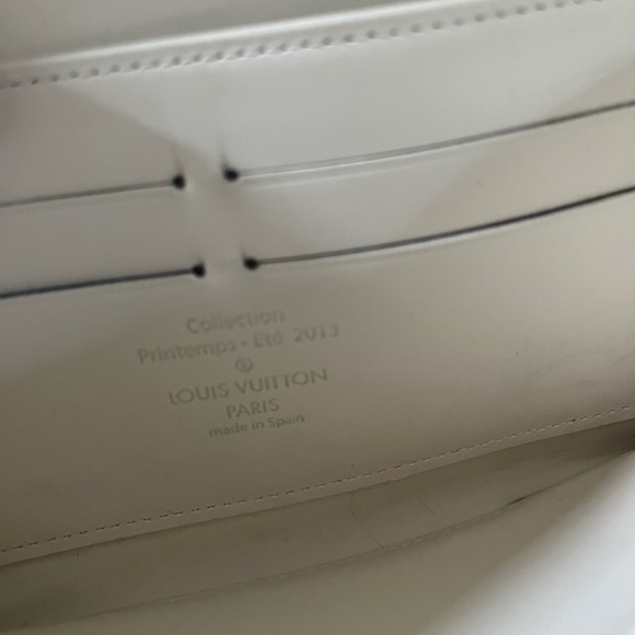 Authentic Louis Vuitton Damier Facet Limited Edition Wallet *NEEDS TO BE DYED* - Picture 10 of 11